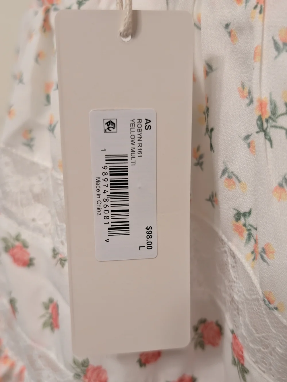NWT Altar'd State Adley Mini Floral Dress - Picture 4 of 4